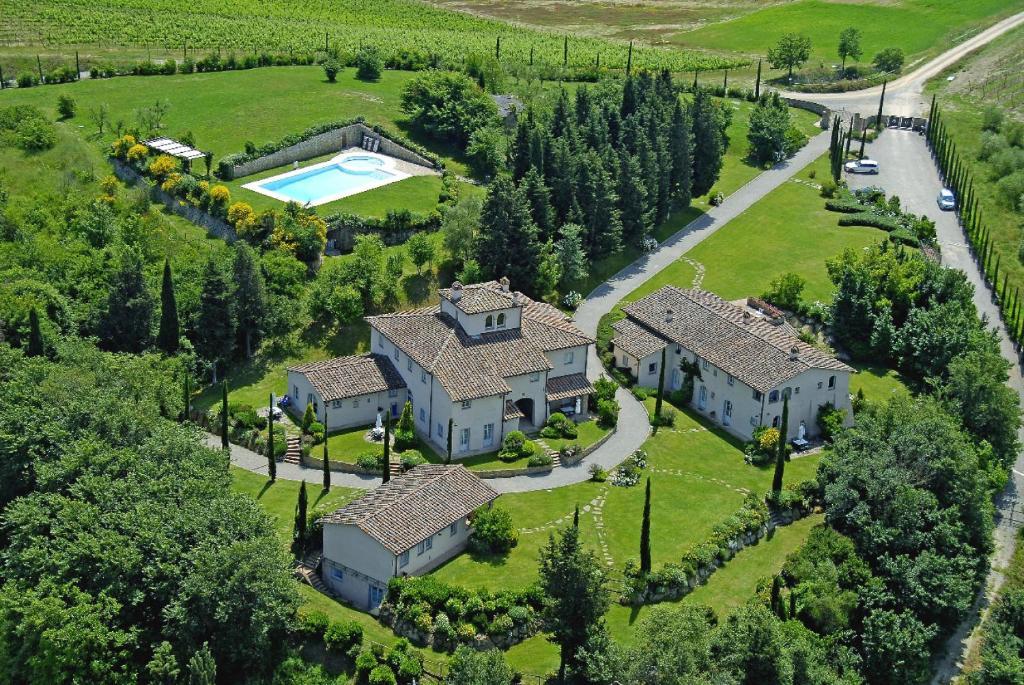 Borgo Della Meliana Gambassi Terme Hotell Rum bild